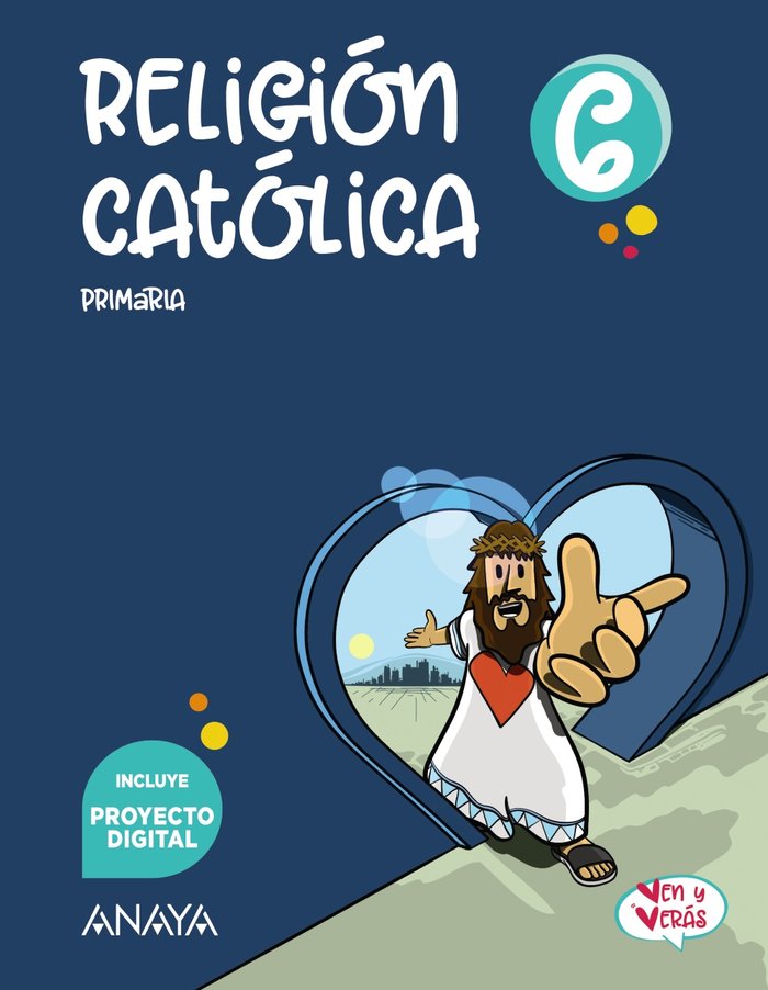 Religión Católica 6 | Varios autores | 9788414324172 (Anaya Texto) Imagen principal del producto