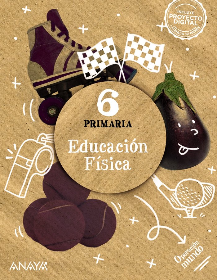 Educación Física 6 | Varios autores | 9788414324264 (Anaya Texto) Imagen principal del producto