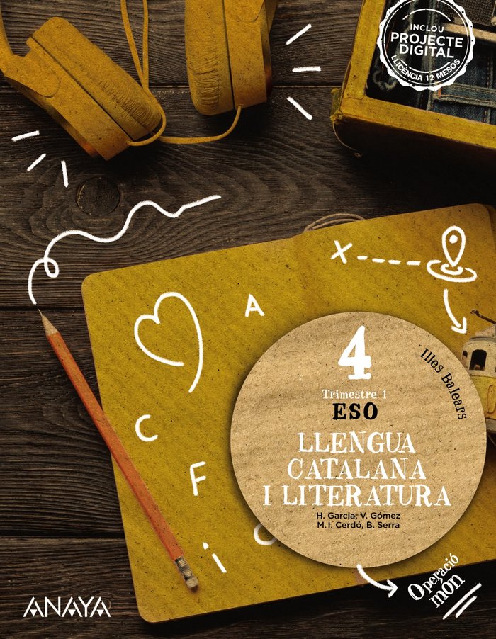 Llengua catalana i literatura 4 | Varios autores | 9788414324752 (ANAYA TEXTO)