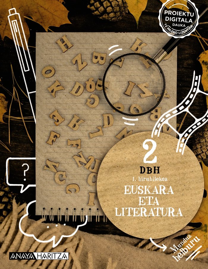 Euskara 2 | Anaya Educación | 9788414324875 (ANAYA TEXTO)