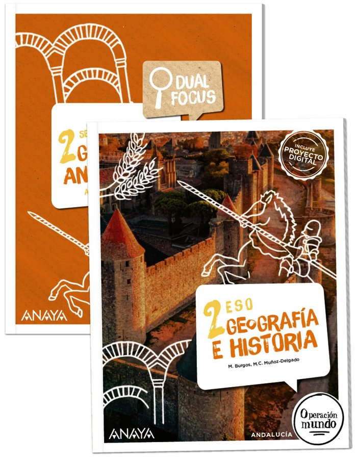 Geografía e Historia 2. + Dual Focus | Varios autores | 9788414326350 (ANAYA TEXTO)