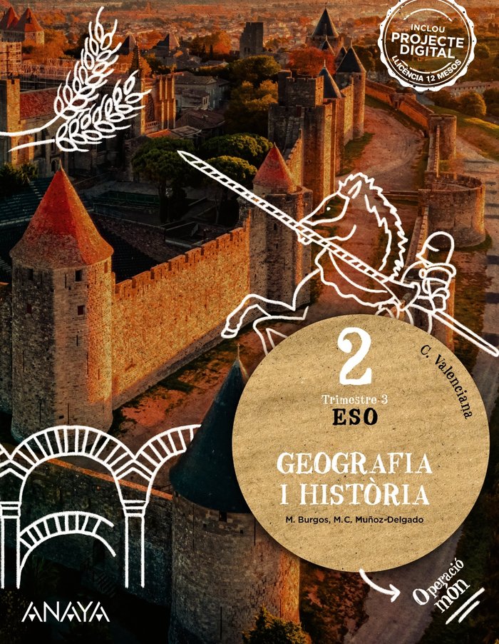 Geografia i Història 2 | Varios autores | 9788414327678 (ANAYA TEXTO)
