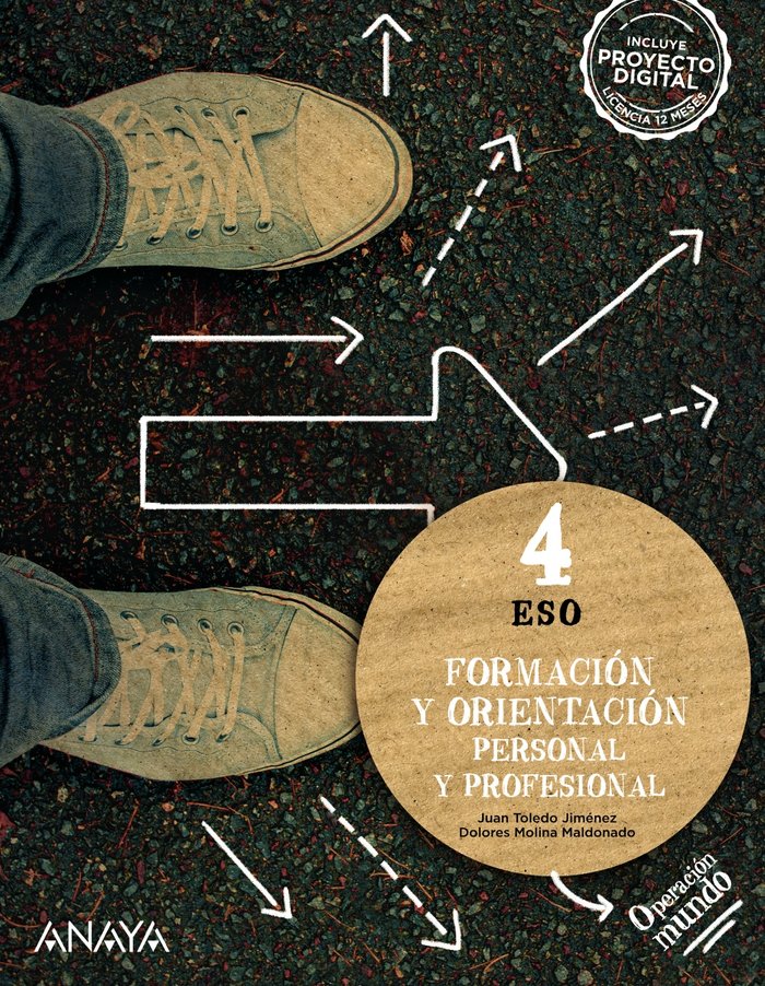 Formación y Orientación personal y profesional 4 | Varios autores | 9788414328972 (ANAYA TEXTO) Imagen principal del producto