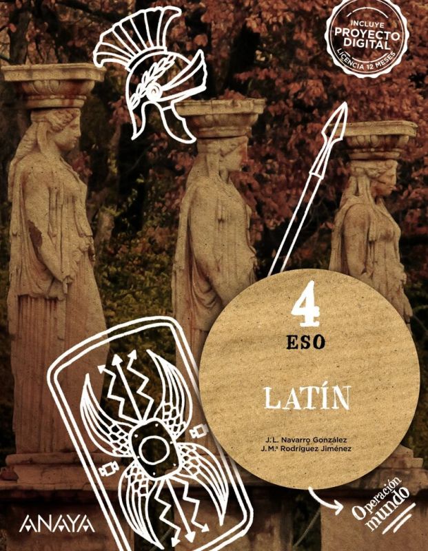 ✅ LATÍN 4º ESO VV.AA. ANAYA - 9788414329016 Imagen principal del producto