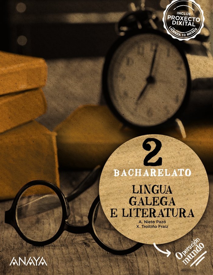 ✅ LINGUA GALEGA 2ºBACH GALICIA OPERAC,MUNDO 23 - 9788414329535