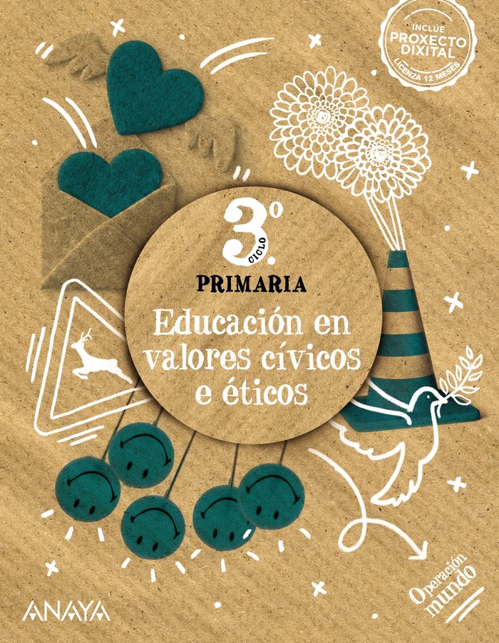Educación en valores cívicos e éticos | Varios autores | 9788414329870 (Anaya Texto)