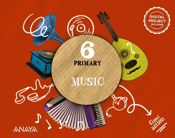 Music 6. Pupil's Book | Varios autores | 9788414331101 (Anaya Texto) Imagen principal del producto