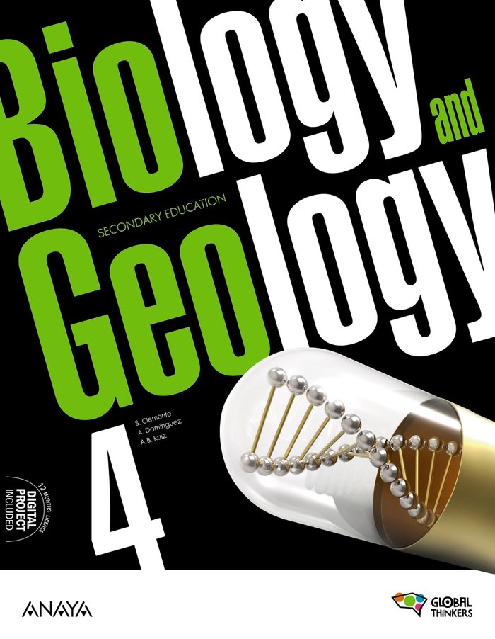 Biology and Geology 4. Student's Book | Varios autores | 9788414331422 (ANAYA TEXTO) Imagen principal del producto