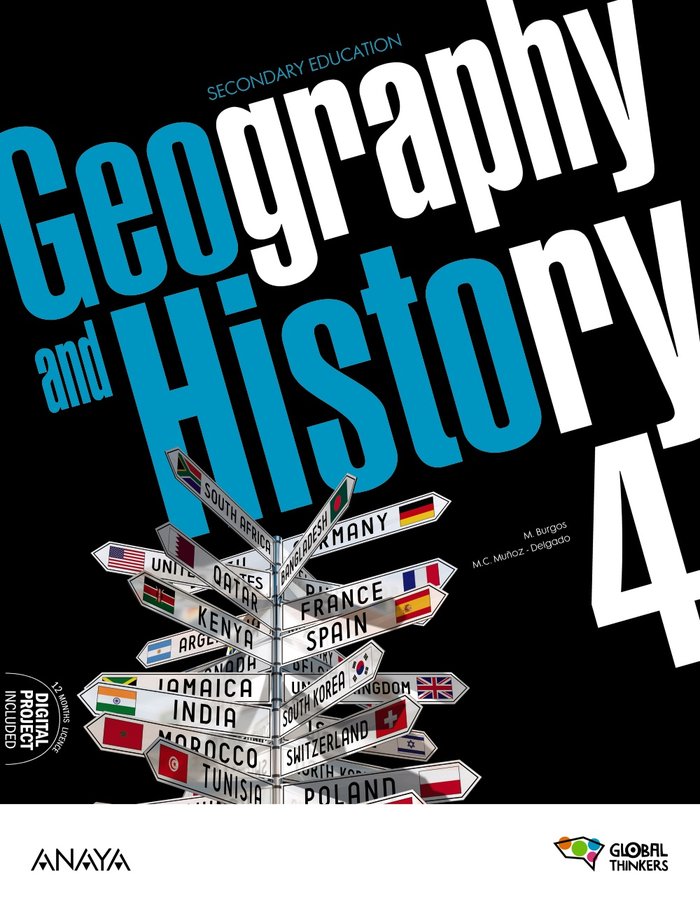Geography and History 4. Student's Book | Varios autores | 9788414331767 (ANAYA TEXTO)