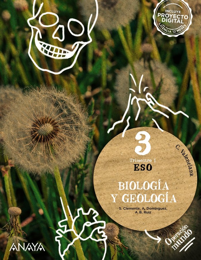 Biología y Geología 3. | Varios autores | 9788414333235 (ANAYA TEXTO) Imagen principal del producto