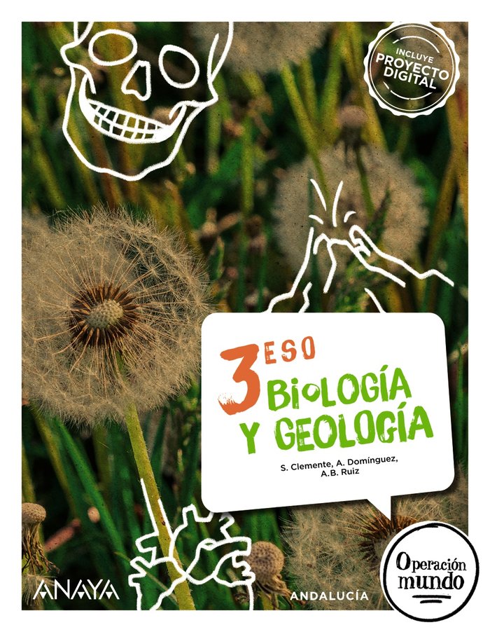 Biología y Geología 3 | Varios autores | 9788414336007 (ANAYA TEXTO) Imagen principal del producto