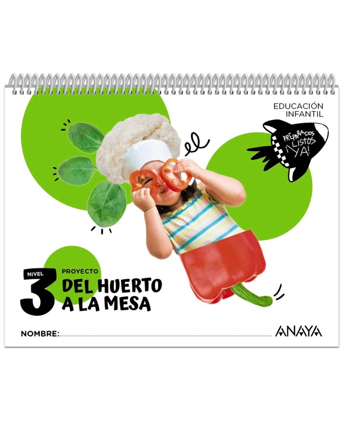 DEL HUERTO A LA MESA NIVEL 3 24 | AA,VV | 9788414337462 (Anaya Texto) Imagen principal del producto