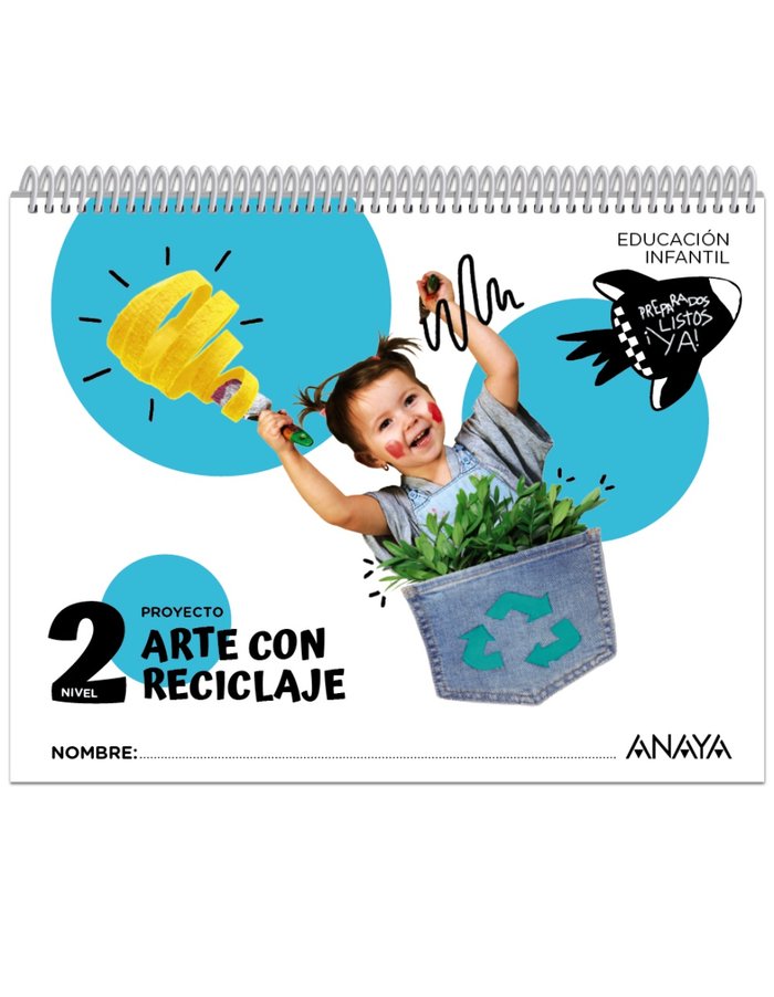ARTE CON RECICLAJE NIVEL 2 24 | AAVV | 9788414337813 (Anaya Texto) Imagen principal del producto