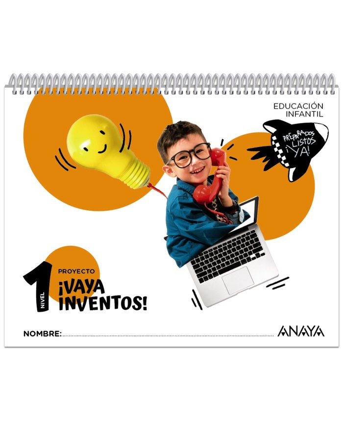 VAYA INVENTOS NIVEL 1 24 | Varios Autores | 9788414337899 (Anaya Texto) Imagen principal del producto