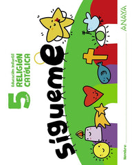 SIGUEME RELIGION CATOLICA EI 5AÑOS 24 | AA,VV | 9788414338261 (Anaya Texto)