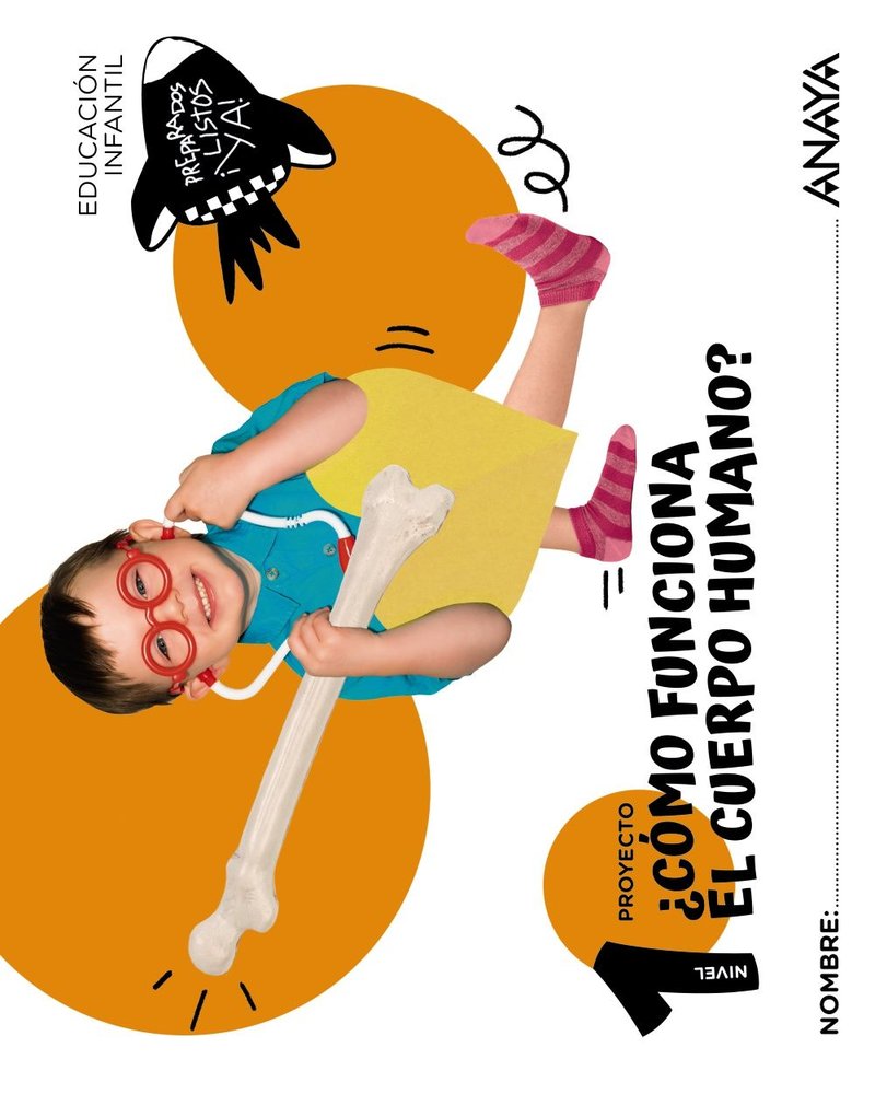 COMO FUNCIONA EL CUERPO HUMANO NIVEL 1 3 AÑOS | Varios Autores | 9788414343890 (Anaya Texto)