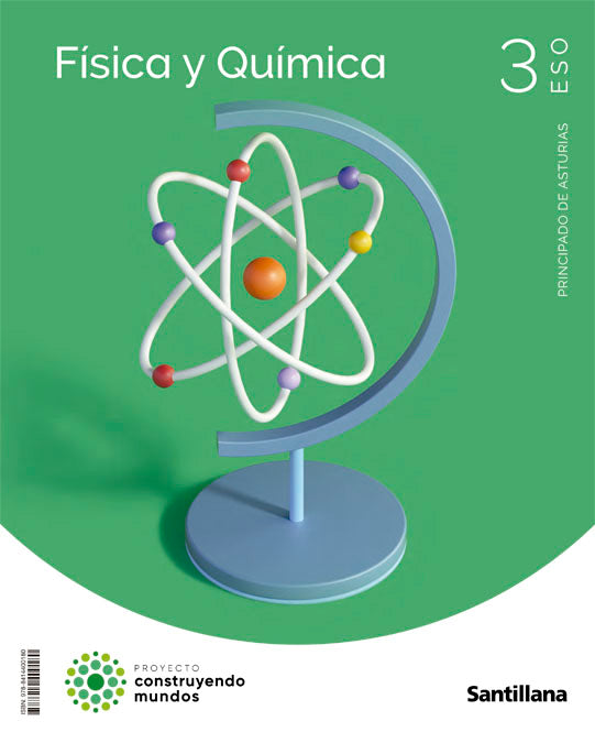 FISICA Y QUIMICA ASTURIAS 3ºESO CONSTRUYENDO MUNDOS | Varios autores | 9788414400180 (SANTILLANA) Imagen principal del producto