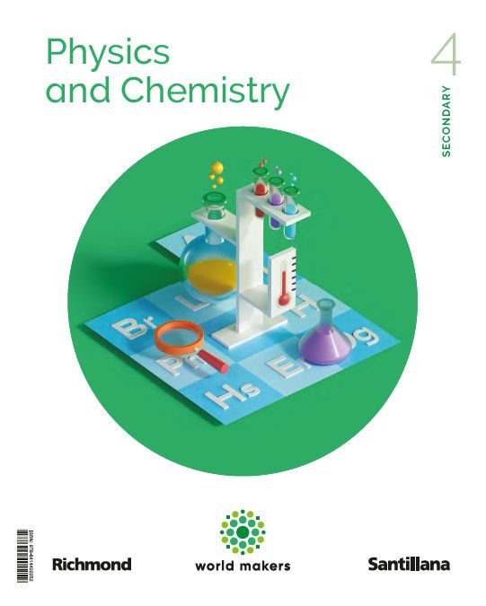 PHYSICS & CHEMISTRY 4SECUNDARIA RICHMOND | Varios autores | 9788414402252 (SANTILLANA) Imagen principal del producto