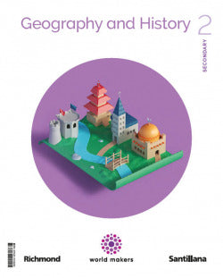 ✅ GEOGRAPHY & HISTORY 2º ESO WM ED 2023 (edición en inglés) VV.AA. SANTILLANA - 9788414402290 Imagen principal del producto