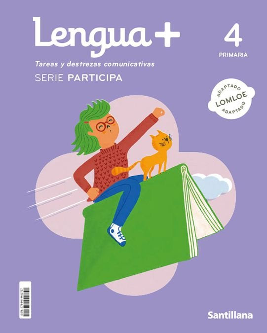LENGUA+ TAREAS Y DESTREZAS COMUNICATIVAS SERIE PARTICIPA 4 PRIMARIA | Varios autores | 9788414402757 (Santillana) Imagen principal del producto