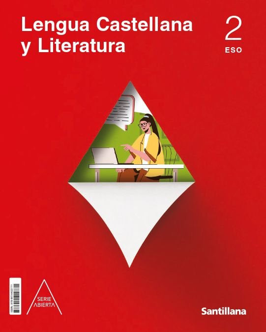LENGUA Y LITERATURA SERIE ABIERTA 2ºESO CONSTRUYENDO MUNDOS | Varios autores | 9788414402771 (SANTILLANA) Imagen principal del producto