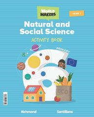 NATURAL & SOCIAL SCIENCE 6 PRIMARY ACTIVITY BOOK WORLD MAKERS | Varios autores | 9788414406366 (Santillana)