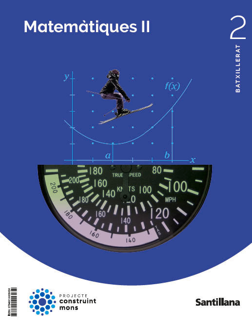✅ MATEMATICAS 2ºBACH MEDITERRANEO CATALAN 23 CONSTRUY,MUNDOS - 9788414406434 Imagen principal del producto