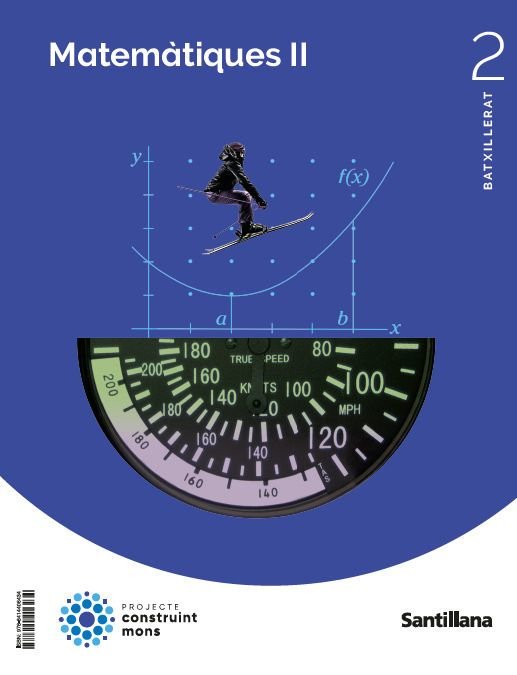 ✅ MATEMATICAS 2ºBACH MEDITERRANEO CATALAN 23 CONSTRUY,MUNDOS I AA,VV I SANTILLANA I 9788414406434 Imagen principal del producto