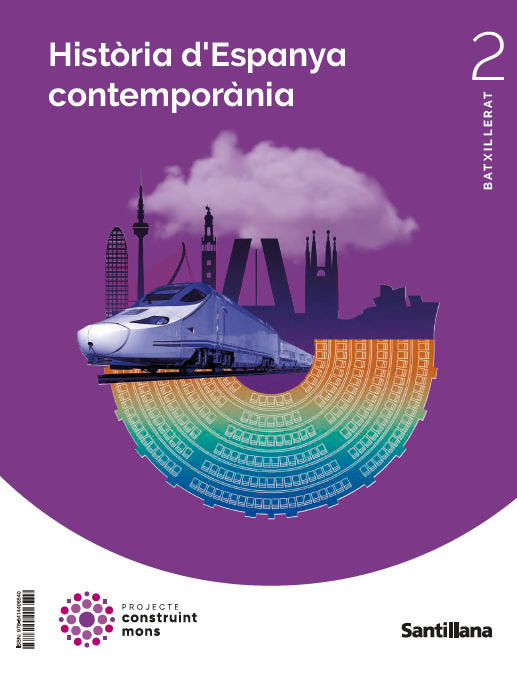 ✅ HISTORIA ESPAÑA 2ºBACH MEDITERRANEO 23 CONSTRUYENDO MUNDOS - 9788414406540 Imagen principal del producto