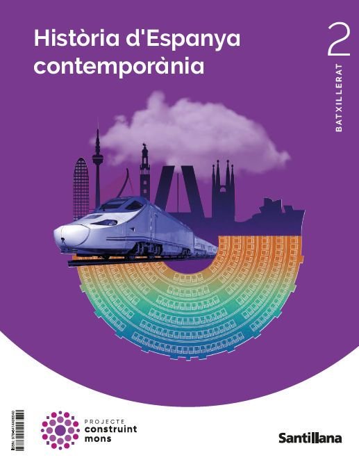 ✅ HISTORIA ESPAÑA 2ºBACH MEDITERRANEO 23 CONSTRUYENDO MUNDOS I AA,VV I SANTILLANA I 9788414406540 Imagen principal del producto