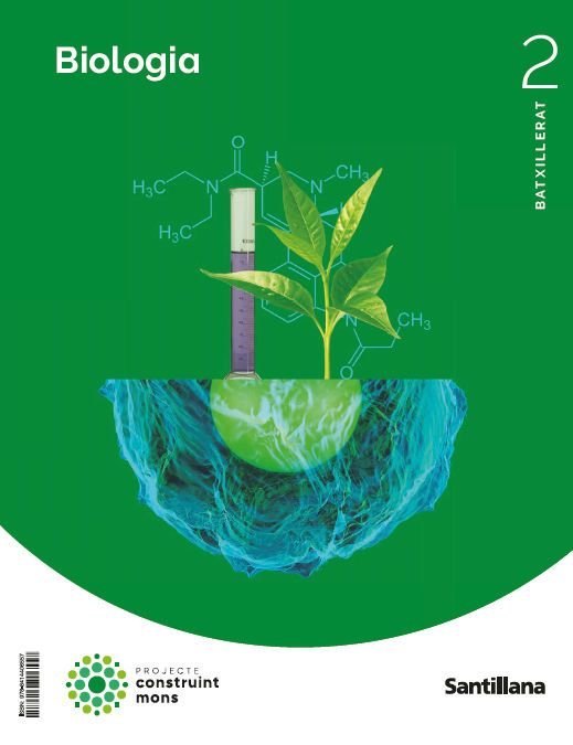 ✅ BIOLOGIA 2ºBACH MEDITERRANEO CATALAN 23 CONSTRUYENDO MUNDOS I AA,VV I SANTILLANA I 9788414406557 Imagen principal del producto