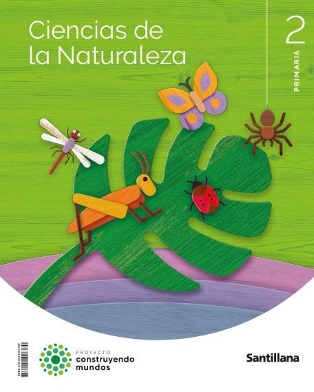 CIENCIAS NATURALES 2º de Primaria 23 CONSTRUYENDO MUNDOS | AA,VV | 9788414407769 (Santillana) Imagen principal del producto
