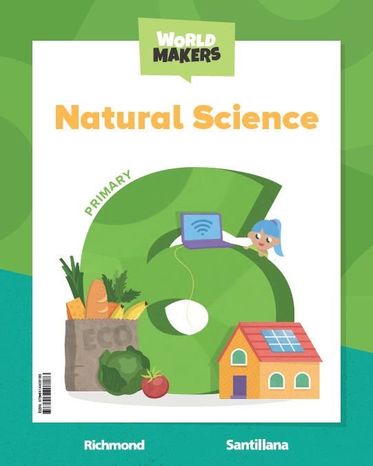 6PRI NATURAL SCIENCE STD BOOK WM ED23 | Varios autores | 9788414408186 (Santillana) Imagen principal del producto
