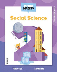 SOCIAL SCIENCE 2º de Primaria ST MADRID 23 WORLD MAKERS | AA,VV | 9788414408247 (Santillana)