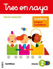 LENGUA CUADERNO 3 2º de Primaria PAUTA 23 TRES EN RAYA | AA,VV | 9788414408803 (Santillana)
