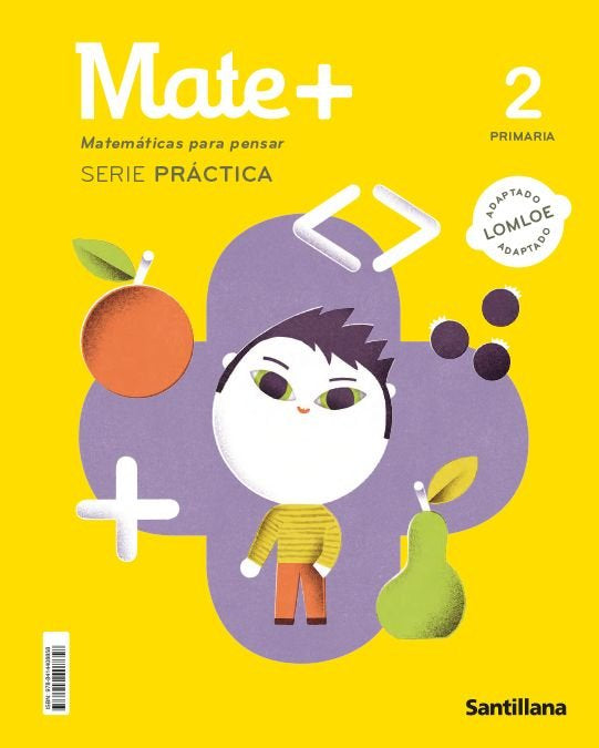 MATEMATICAS MATE+ 2º de Primaria 23 | AA,VV | 9788414408858 (Santillana)