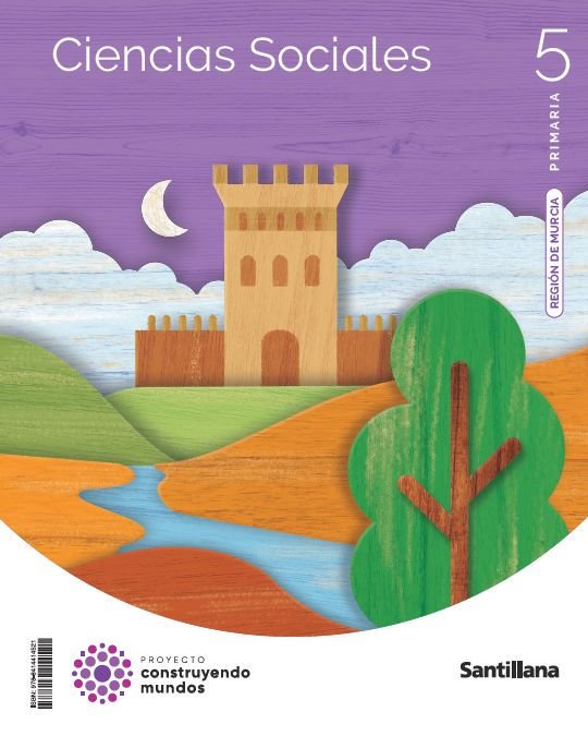 CIENCIAS SOCIALES MURCIA 5 PRIMARIA CONSTRUYENDO MUNDOS | Varios autores | 9788414414521 (Santillana) Imagen principal del producto