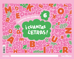 Nivel 6 Cuantas Letras Cast ED | SANTILLANA | 9788414416785 Imagen principal del producto