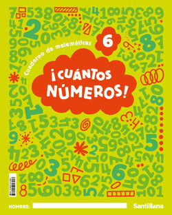 Cdn Cuantos Números Nivel 6 Ca | SANTILLANA | 9788414416907 Imagen principal del producto