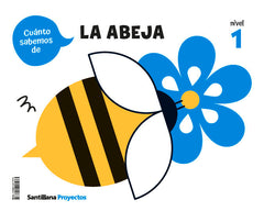 CUANTO SABEMOS NIVEL 1 LA ABEJA 3 AÑOS 25 | Varios Autores | 9788414417973 (Santillana)