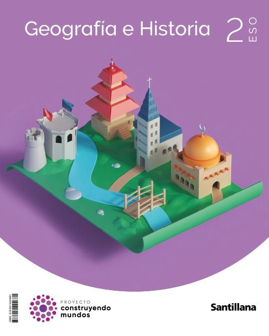 GEOGRAFIA E HISTORIA 2ºESO CONSTRUYENDO MUNDOS | Varios autores | 9788414424681 (SANTILLANA) Imagen principal del producto