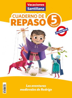 Vacaciones de Repaso 5Prim cast ed26. Aa. Vv. (Santillana Educación, S.L.) 9788414426623