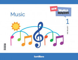 Music 1ºprimaria. Student's Bo | SANTILLANA | 9788414431115