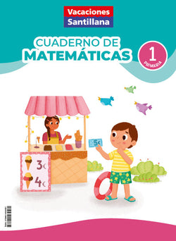 1PRI VACACIONES MATEM ED26. Aa. Vv. (Santillana Educación, S.L.) 9788414434581