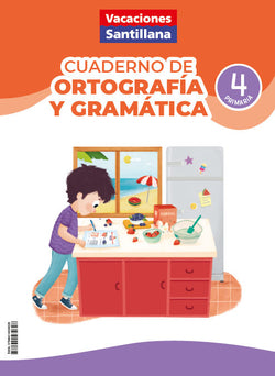 4PRI VACACIONES ORTOG-GRAMAT ED26. Aa. Vv. (Santillana Educación, S.L.) 9788414434628