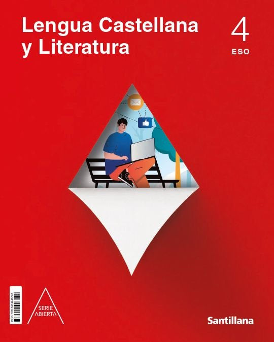 LENGUA Y LITERATURA SERIE ABIERTA 4ºESO CONSTRUYENDO MUNDOS | Varios autores | 9788414448748 (SANTILLANA) Imagen principal del producto