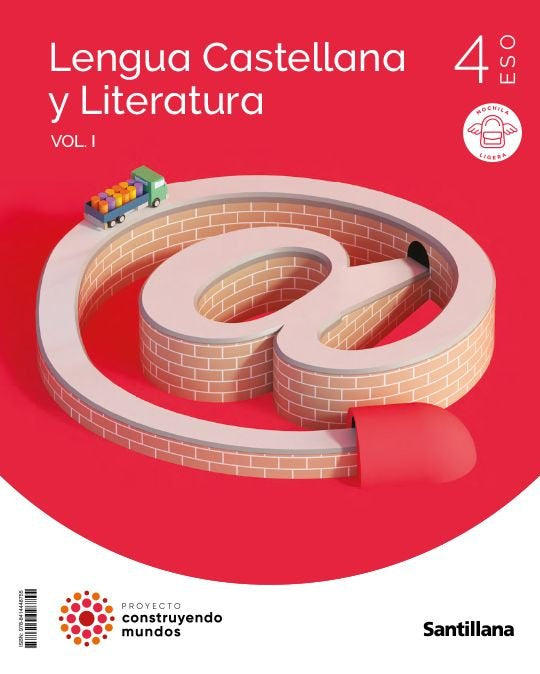 4ºESO LENGUA Y LITERATURA MOCHILA LIGERA SANTILLANA | Varios autores | 9788414448755 (SANTILLANA) Imagen principal del producto