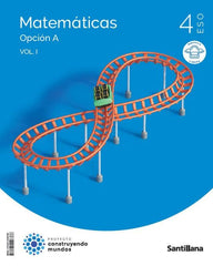 MATEMATICAS A MOCHILA LIGERA 4ºESO CONSTRUYENDO MUNDOS | Varios autores | 9788414448786 (SANTILLANA)