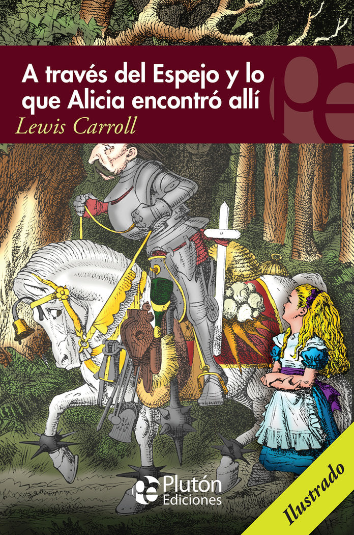 A TRAVES DEL ESPEJO Y LO QUE ALICIA ENCONTRO ALLI | Carroll,lewis | 9788415089995 (Pluton) Imagen principal del producto