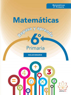 Solucionario Matemáticas 6ºpri | ARALIA XXI | 9788415121978 Imagen principal del producto